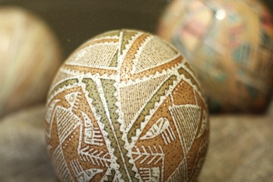 Выставка крашенок и писанок из страусиных яиц пройдет в Одессе