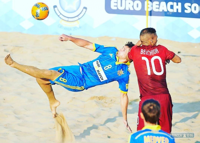 Уроженец Одесской области в составе сборной Украины стал чемпионом Европы по пляжному футболу