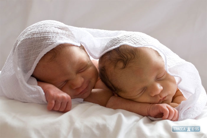 Три пары близнецов родились в Одессе
