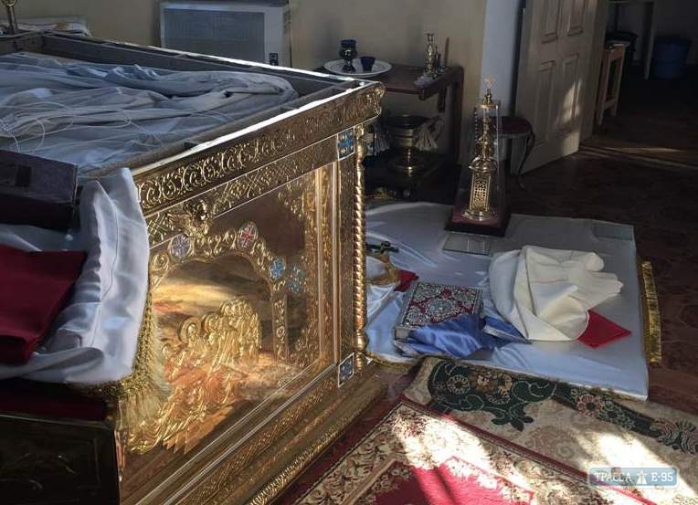 В Одесской области ограбили два православных храма (фото, видео)