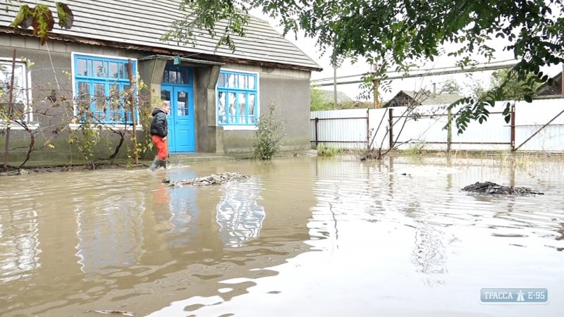 Ливень затопил село на юге Одесской области