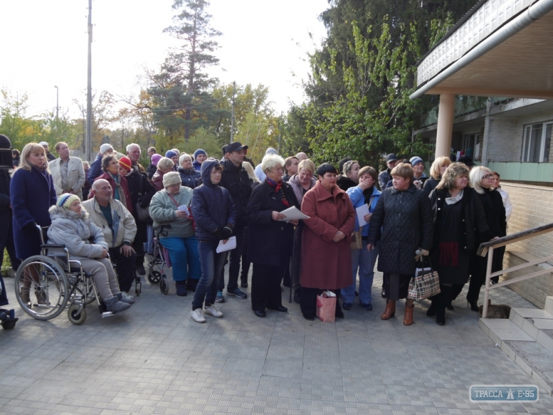 Еще одна группа инвалидов вернулась из Одессы на Донбасс