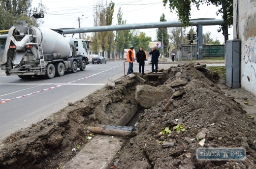 Власти Одессы расширяют ливневку на Пересыпи - во избежание новых подтоплений 