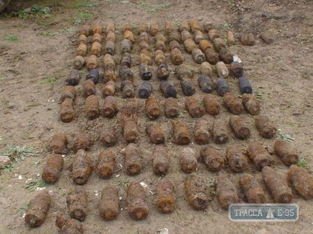 Спасатели обезвредят около 300 снарядов, найденных в Тарутинском районе Одесщины