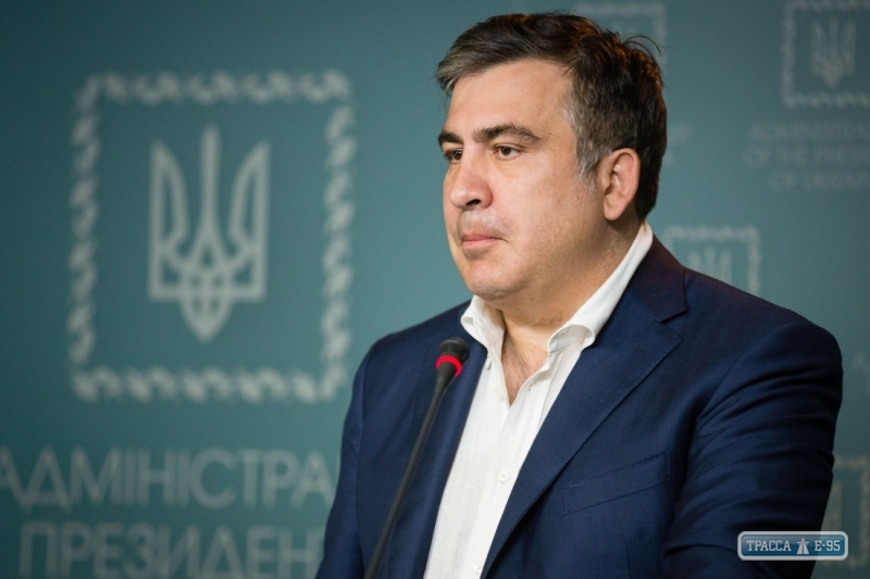 Правительство приняло отставку Саакашвили с поста главы Одесской области