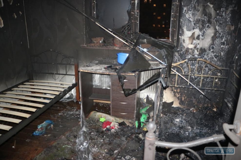 В больнице умер пятый ребенок, пострадавший при пожаре на поселке Котовского в Одессе