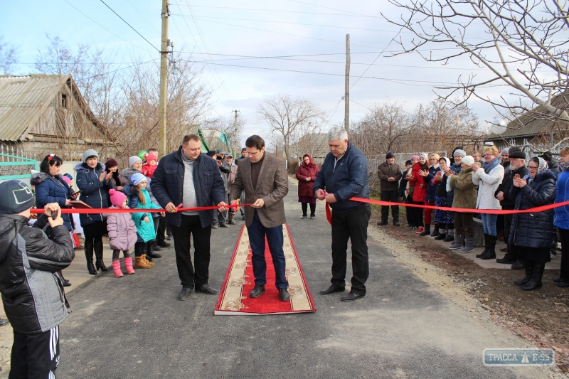 Село на юге Одесщины получило из госбюджета миллион на ремонт улицы