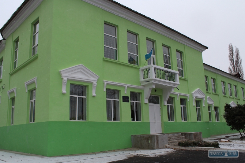 Ремонт школы завершился в Рени на юге Одесщины