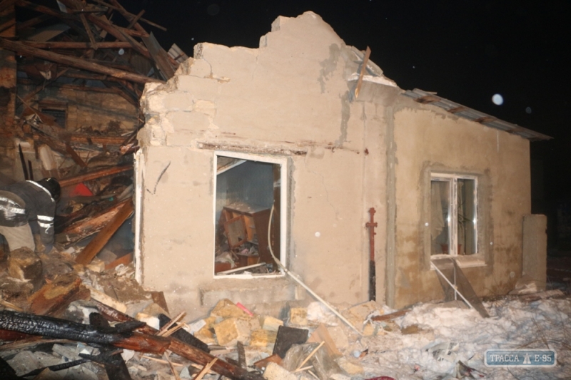 В Одессе взорвался частный дом, два человека погибли