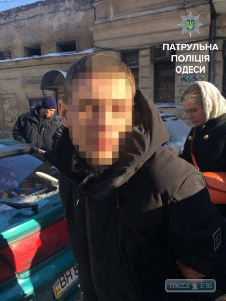 Патрульная полиция в Одессе поймала телефонных мошенников