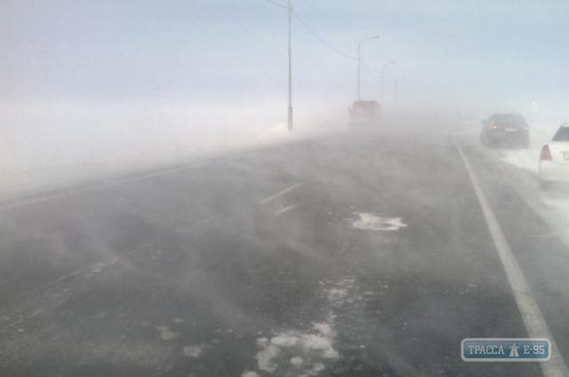 Трассы Одесской области вновь закрываются из-за ухудшения погоды