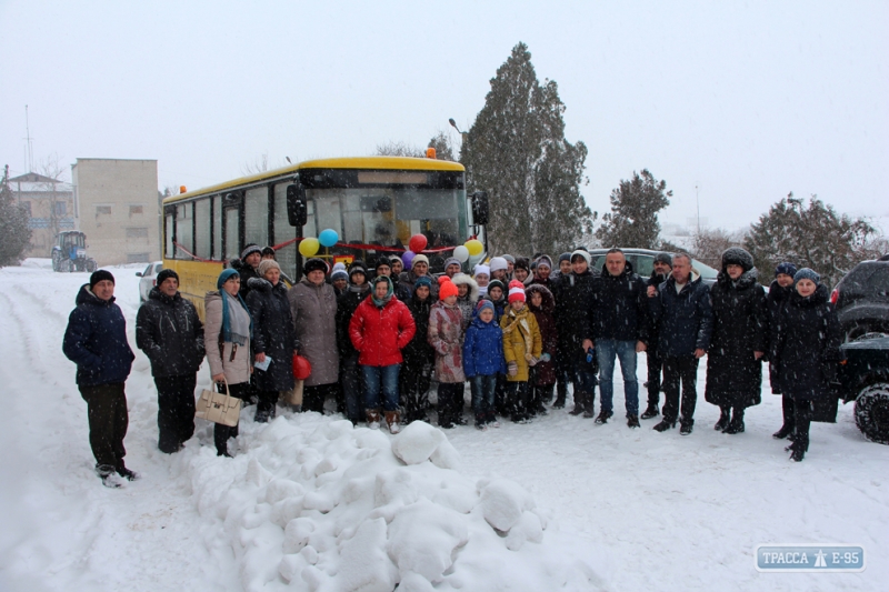 Березовский район получил новый школьный автобус