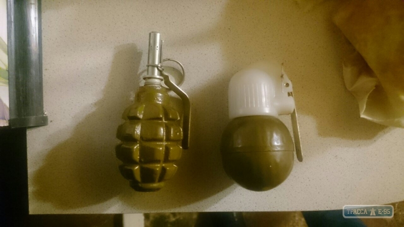 В частном доме под Одессой нашли арсенал оружия (фото)