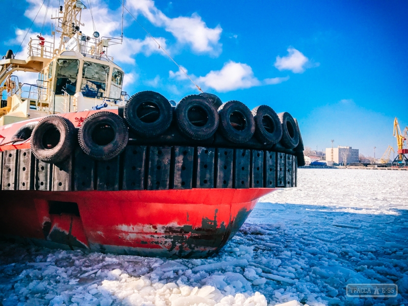 В Одесском порту началась ледовая кампания (фоторепортаж)