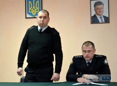 Болградское отделение полиции получило нового начальника