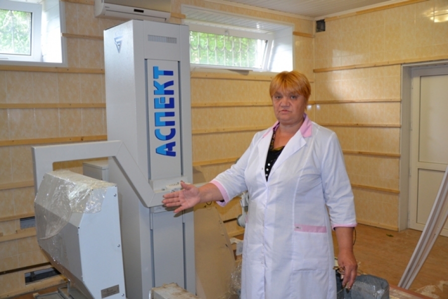 Амбулатория в селе Фонтанка Одесской области пополнилась современным флюорографом