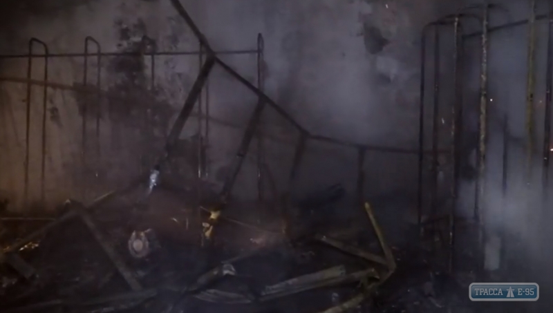 Пожар в Рени уничтожил цветочный магазин и едва не перекинулся на Дом культуры