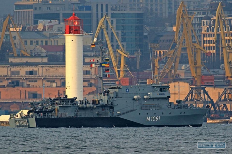 Корабли НАТО прибыли в Одессу (фото)