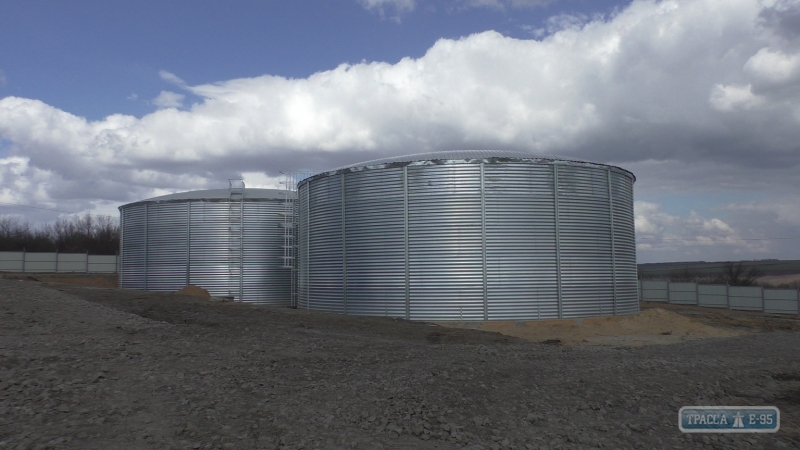 Строительство резервуаров для очищения питьевой воды завершилось в Великомихайловской громаде