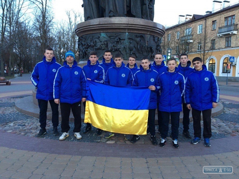 Футбольная команда из Любашевки впервые приняла участие в международном турнире