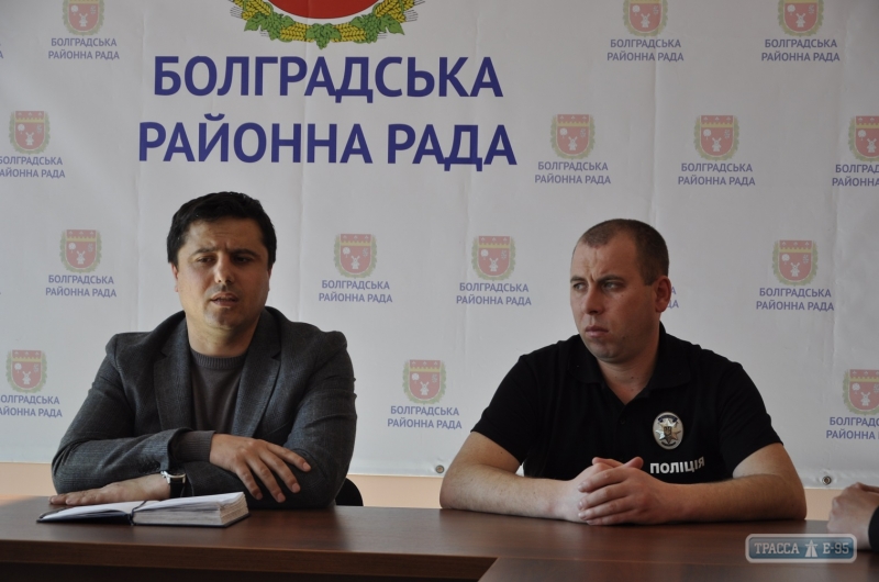 Руководители Болградского района вместе с начальником полиции объедут все села