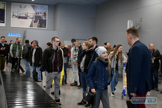 Новый терминал Международного аэропорта Одессы принял первых пассажиров