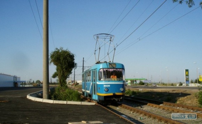 Трамваи на одесском поселке Котовского сократили маршрут
