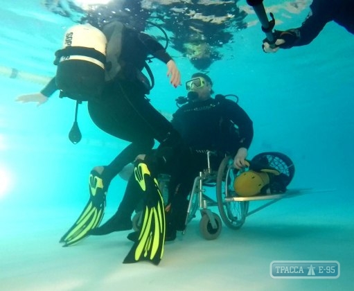 Инвалидная коляска для дайвинга появится на пляже Дельфин в Одессе