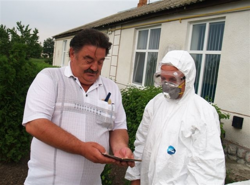 Ветеринары Любашевского района Одесской области учились бороться с африканской чумой свиней