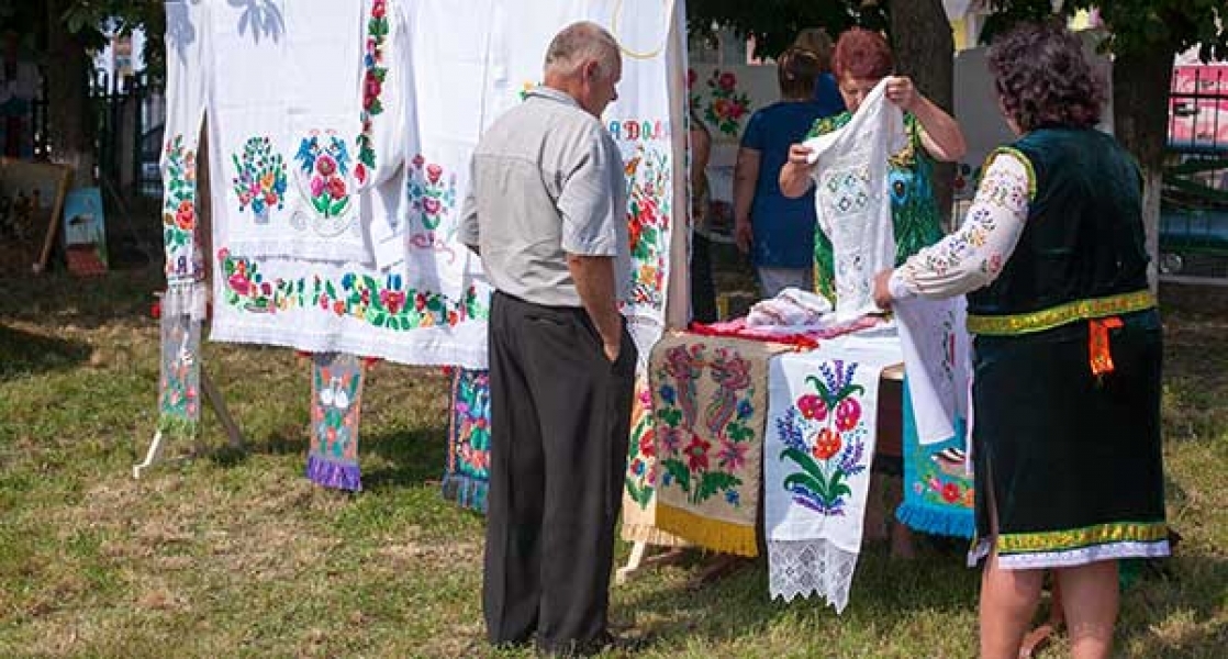 Народные умельцы со всего района собрались в Балте Одесской области