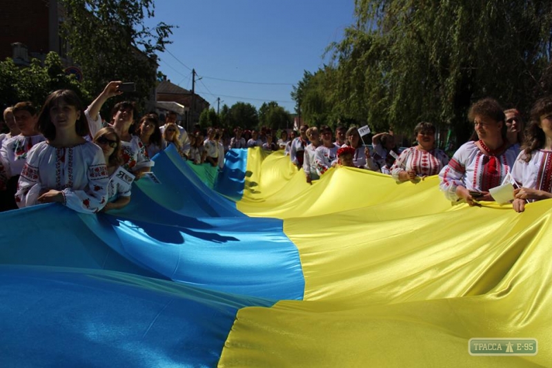 Масштабное празднование Дня вышиванки прошло в районах Одесщины (фото)