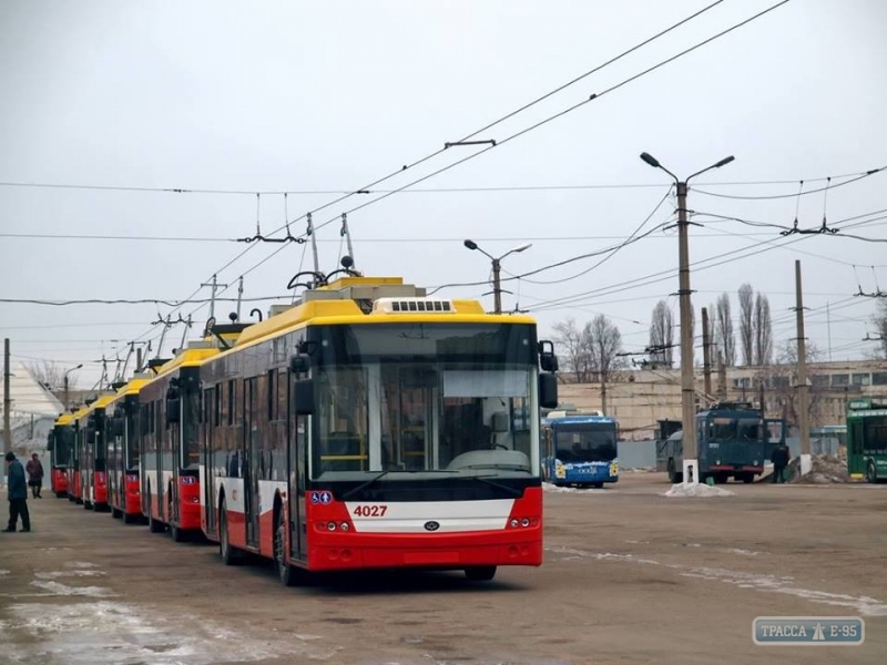 ДТП остановило движение троллейбусов в Одессе
