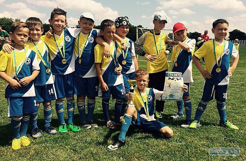 Юные футболисты из Любашевки завоевали Кубок мэра Балты