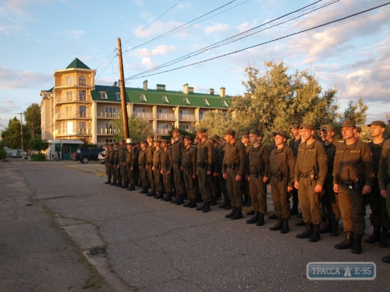 Бойцы Нацгвардии приступили к охране порядка в курортной зоне Одесской области – Затоке и Сергеевке