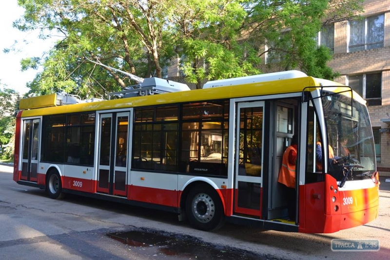 Троллейбусы двух маршрутов временно не ходят в Одессе
