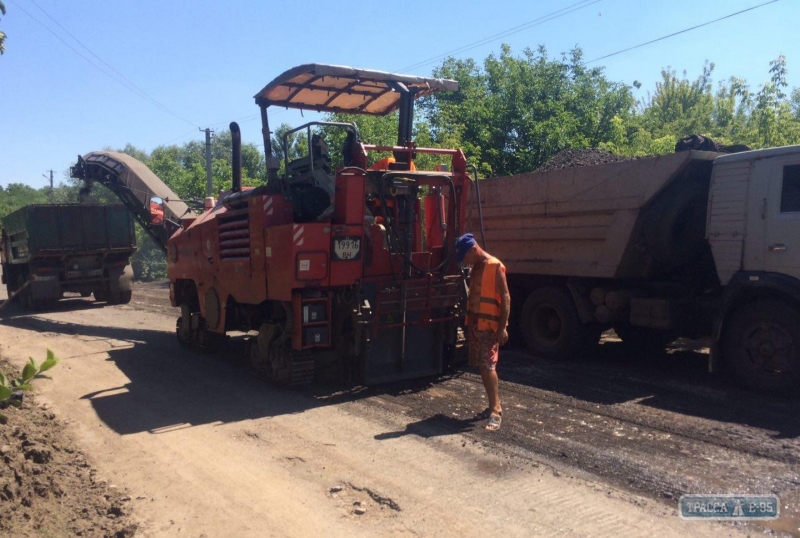 Ремонт дороги Балта – Кодыма стартовал в Одесской области