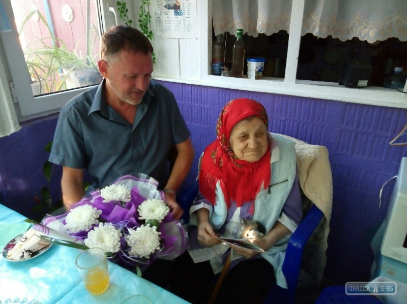 Старейшая жительница Ренийского района отметила 103-летие