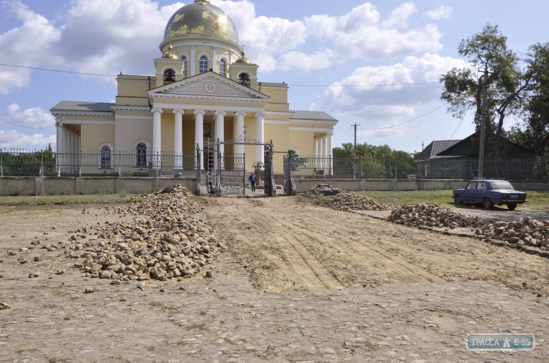 Ремонт гимназии Порошенко и площади перед главным собором стартовал в Болграде
