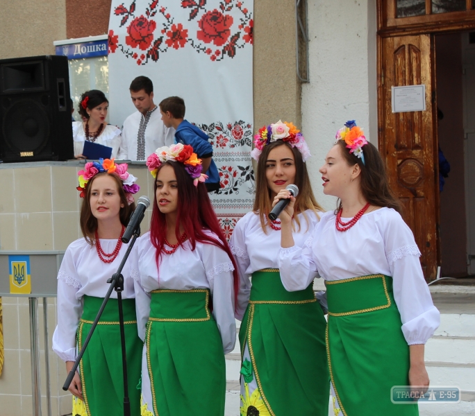 Село на юге Одесщины отметило День независимости праздничным концертом