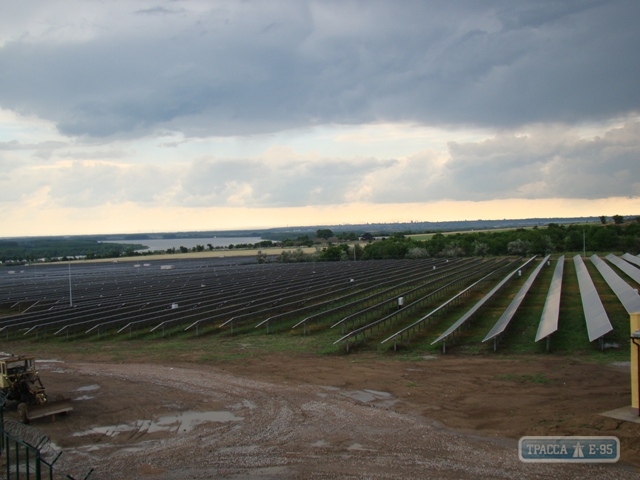 Солнечная электростанция на юге Одесской области заработала за полугодие 252 млн гривен