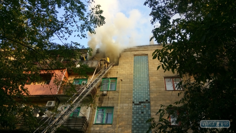 Крупный пожар в Рени унес жизнь местного диссидента