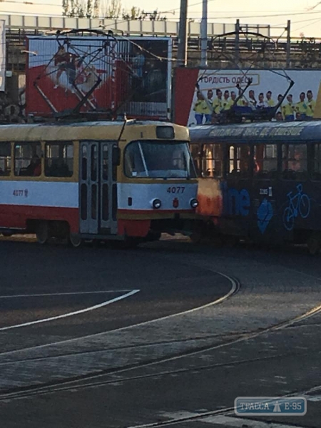 Одесскую Пересыпь вновь открыли для трамваев