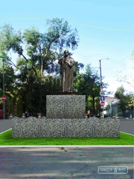 Памятник Шевченко появится вместо Ленина в Болграде