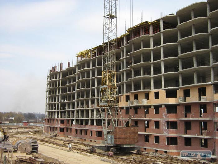 Объемы строительства жилья в Одесской области за год выросли в полтора раза 