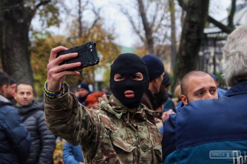 Советник главы полиции Одесской области раскритиковал работу правоохранителей на акции в Горсаду