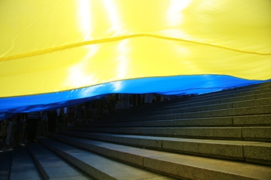 Одесситы запустят в небо огромный флаг Украины