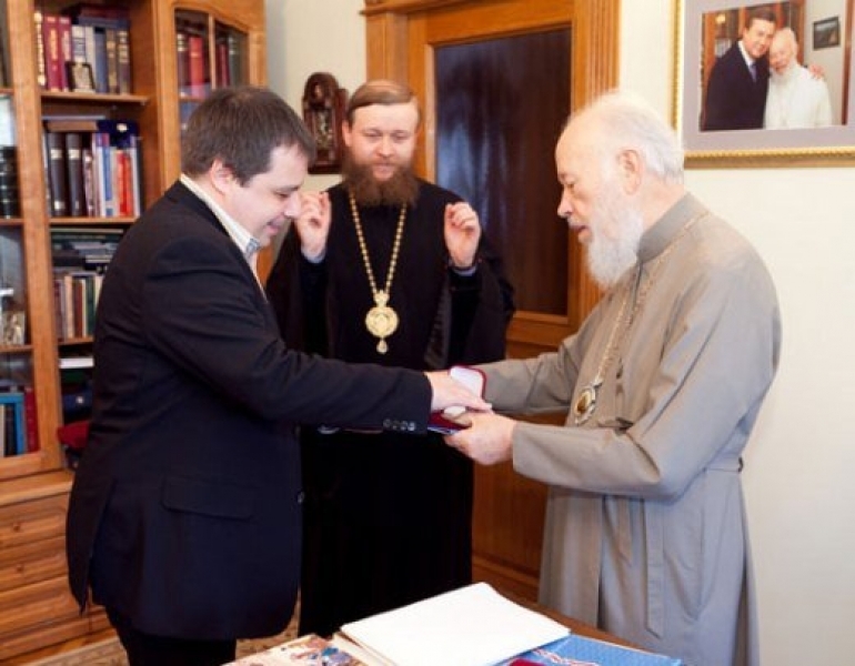 Известный одесский пианист Алексей Ботвинов получил орден Святого Князя Владимира