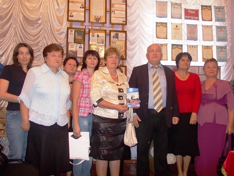 Известный украинский писатель встретился с читателями в городе Кодыма Одесской области