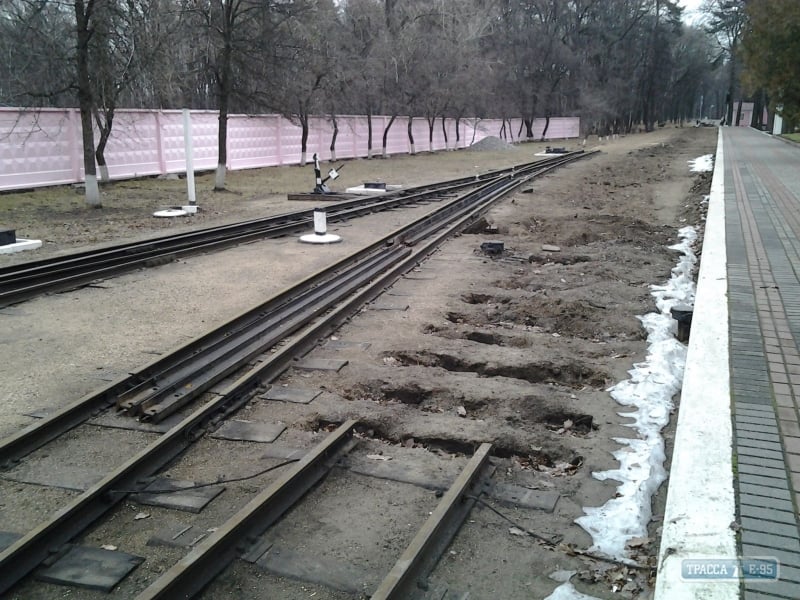 Одесская железная дорога терпит убытки: расхитители украли шпал и рельсов на 6 миллионов гривен