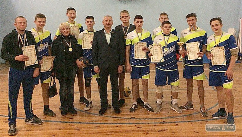 Школьники из Любашевского района стали чемпионами Одесской области по волейболу